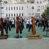 lot sof wooden dummy training
