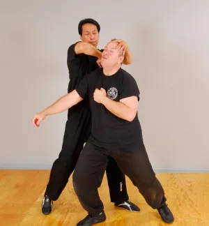 Chi Sau - Sam Kwok shows Wing Chun Elbow strike Chi Sau - Sam Kwok shows Wing Chun Elbow strike