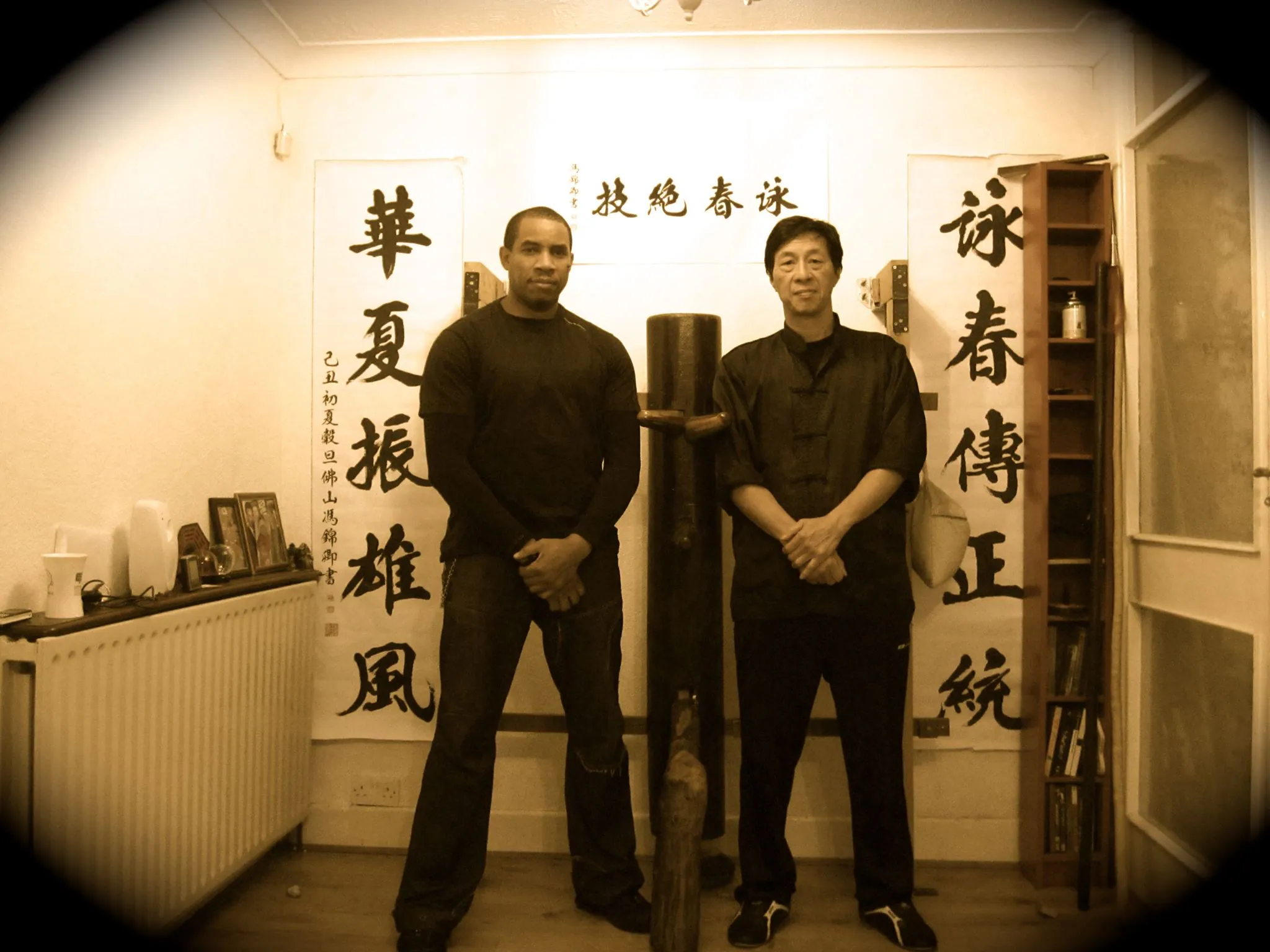 Jeff Alexander and Sifu kwok